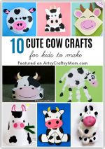 10 Cute and Creative Cow Crafts for Kids