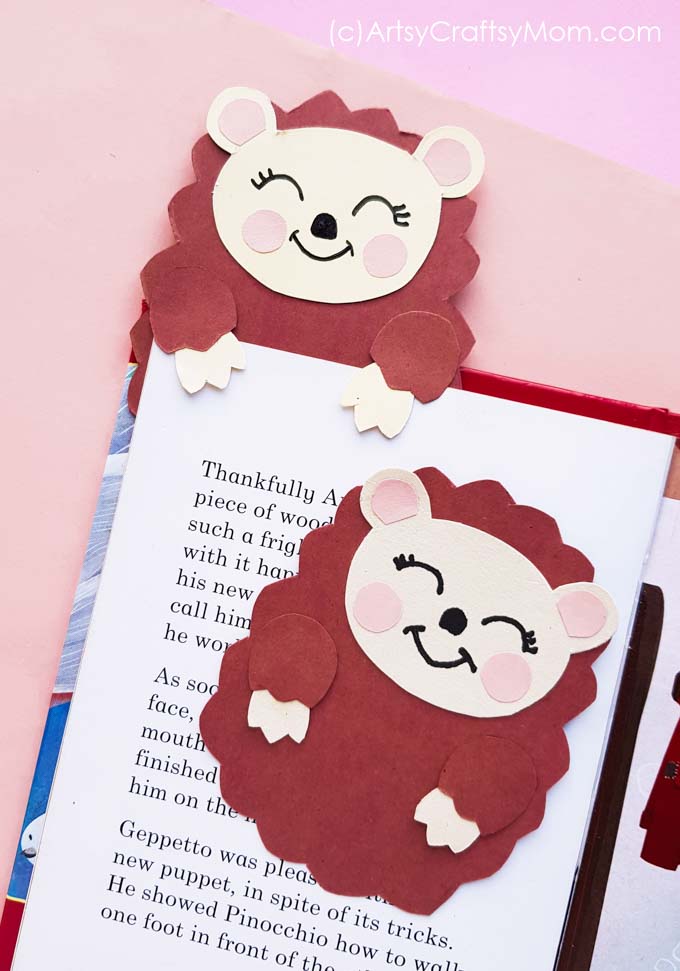 It's always good to have a friend who has your back, and this little Printable Hedgehog Bookmark will help remind you of your place in your favorite book!