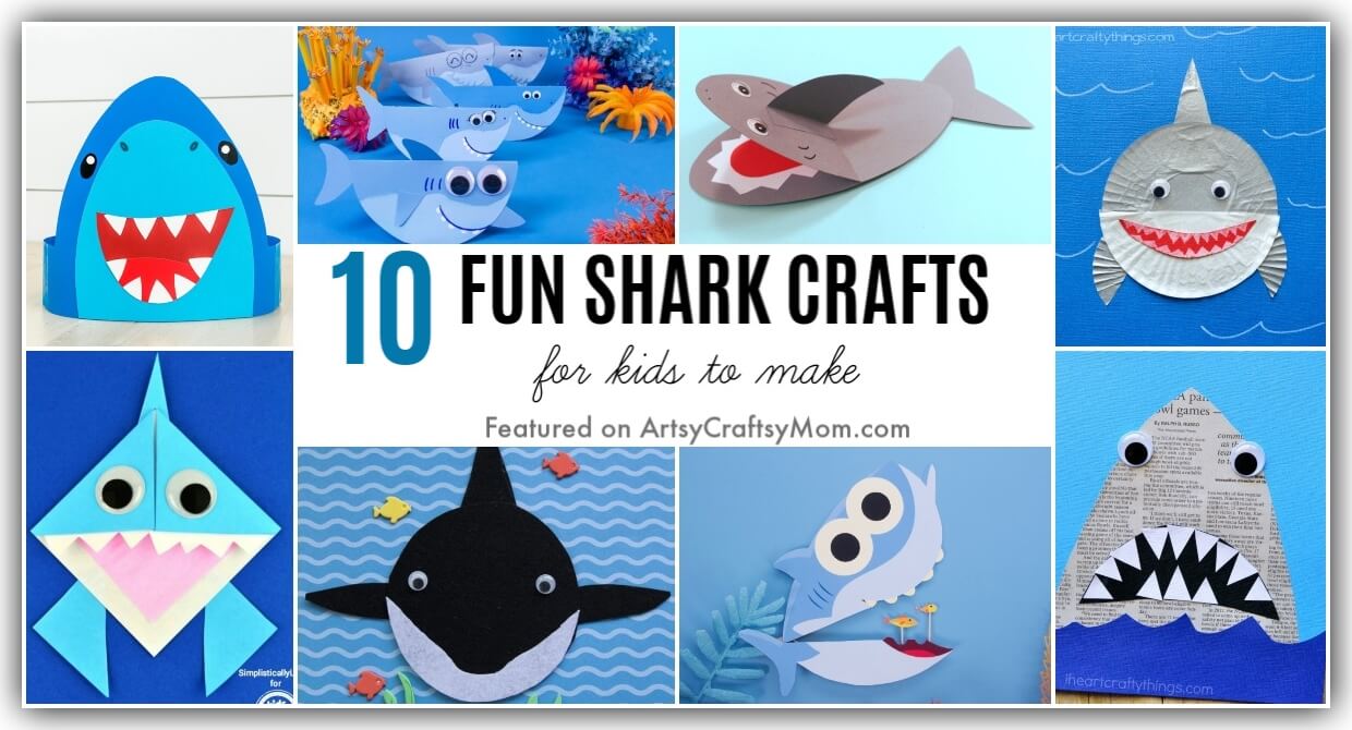 Let Your Kids Get Creative & Design Their Favorite Shark Stickers Decorations Great For Birthday Party Favors Fun Kids Craft Activity Edgewood Toys 24 Make A Shark Stickers For Kids & Prizes 