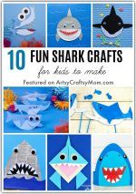 10 Fun and Easy Shark Crafts for Kids