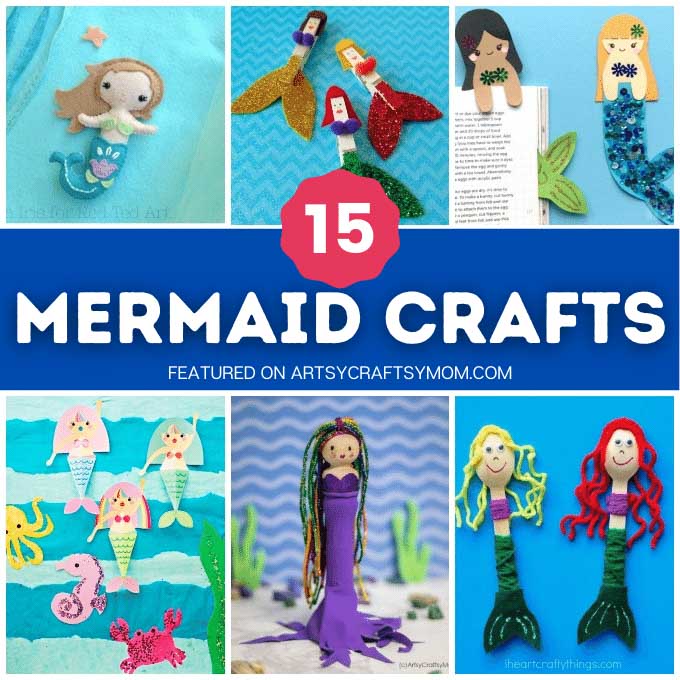 Then these mesmerizing mermaid crafts for kids are just what you need? Take an underwater adventure with these fun projects!