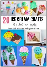 20 Cool and Creative Ice Cream Crafts for Kids