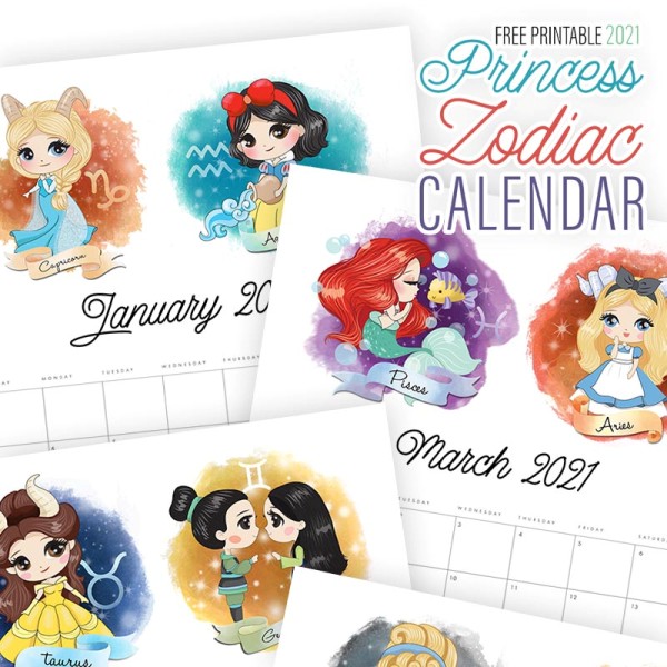 10 Free Printable Calendar Pages For Kids For 2020 2021