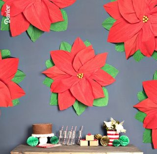 20 Pretty Poinsettia Crafts for Kids