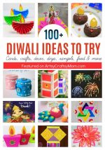 100+ Diwali Ideas – Cards, Crafts, Decor, DIY and Food