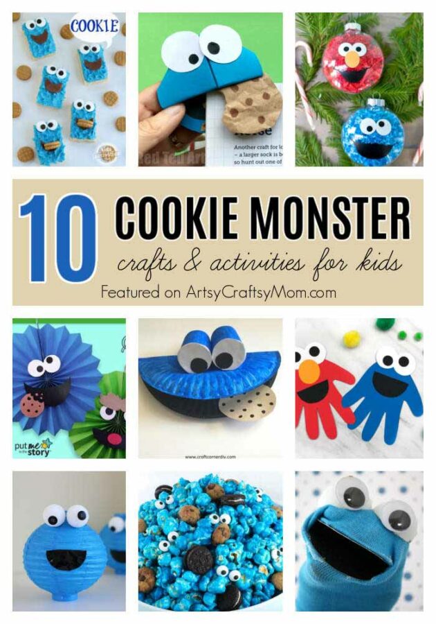 Cookie Monster Crafts for Kids