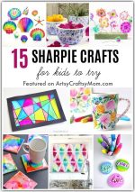 15 Cute and Colorful Sharpie Crafts for Kids