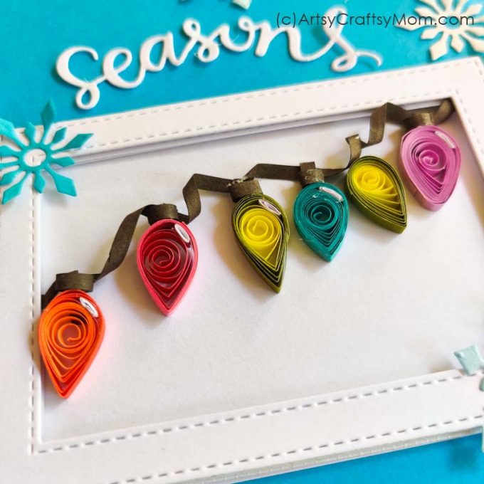 Quilled Christmas Lights Insta 2