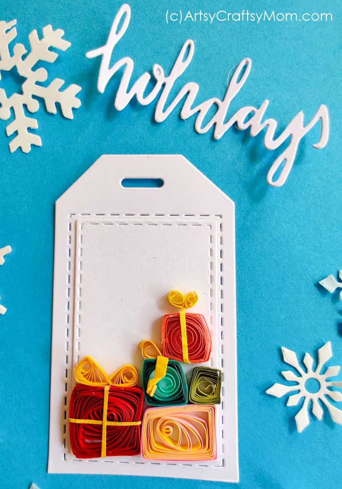 Quilled Christmas Presents 1