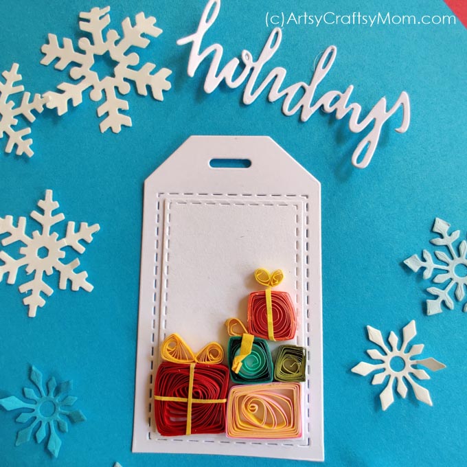 Quilled Christmas Presents 3