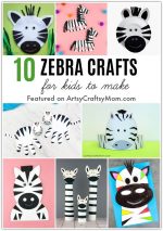Zebra Crafts for Kids