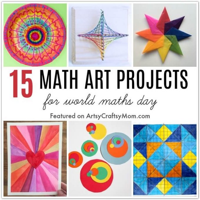 Math and Art are no strangers, as these Math Art Activities for Kids show! Be ready to be mesmerized by how even Math can look gorgeous!