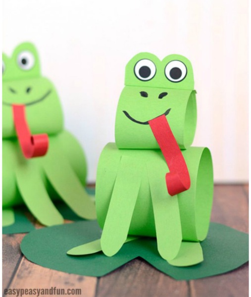 Time to get jumpy with these fun frog crafts for kids! With World Frog Day coming up on 20th March, this is the perfect time for these crafts!