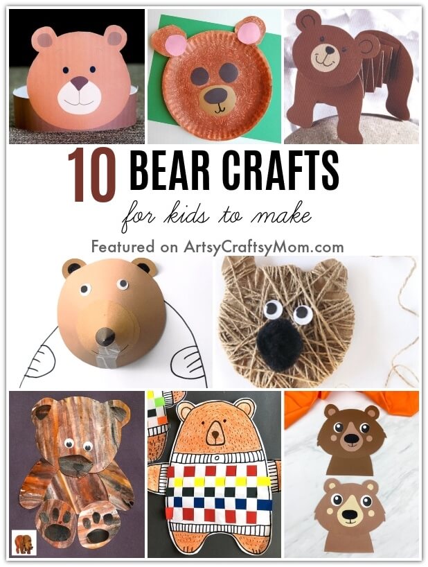 Love bears? We do too, which is why we've got this list of adorable Bear Crafts for Kids, just in time for World Bear Day on 23rd March!