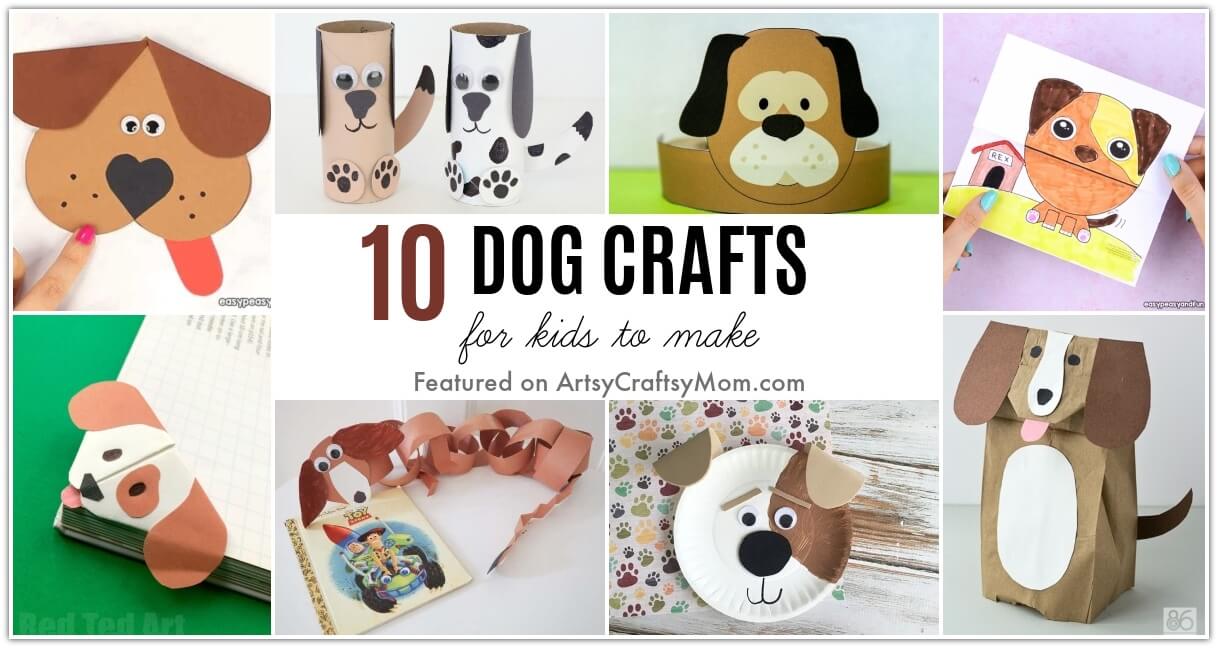 36 Dog Crafts for Toddlers and Preschoolers - Little Learning Corner