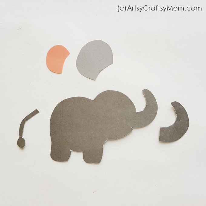 Elephants never forget - how much you care for your loved ones! This Heart Elephant Craft is perfect to show your special someone your love!