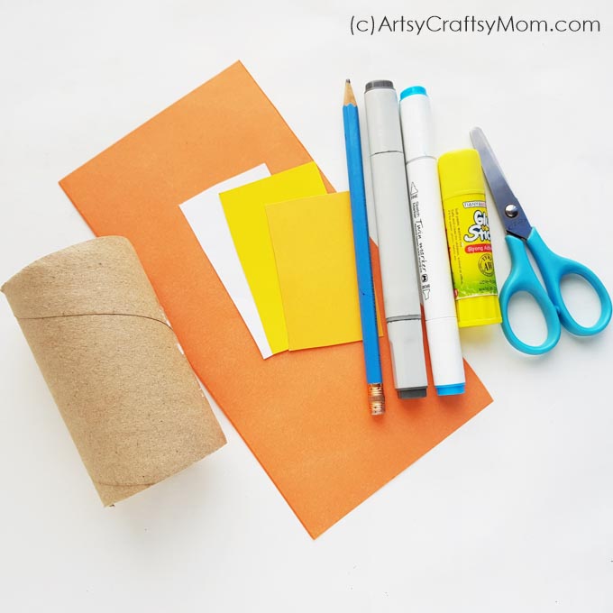 This easy Toilet Paper Roll Lorax Craft is a great way to encourage kids to think about the environment & how they can do their bit to help!