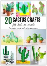 20 Cute Cactus Crafts for Kids