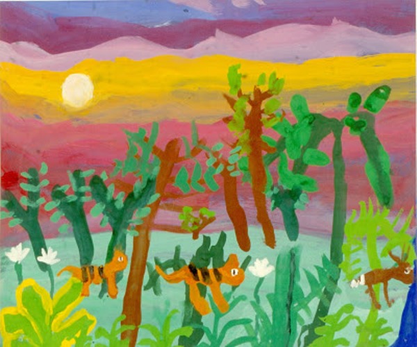 These Henri Rousseau Art Projects for Kids help us learn more about the artist's work, his love for jungles and lessons from his life - about never giving up!
