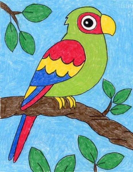 These Pretty Parrot Crafts for Kids are perfect for World Parrot Day on the 31st of May! Bright, colorful and easy to make, these are must-try for this weekend!
