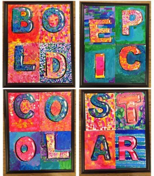 Jasper Johns Art Projects for Kids 07