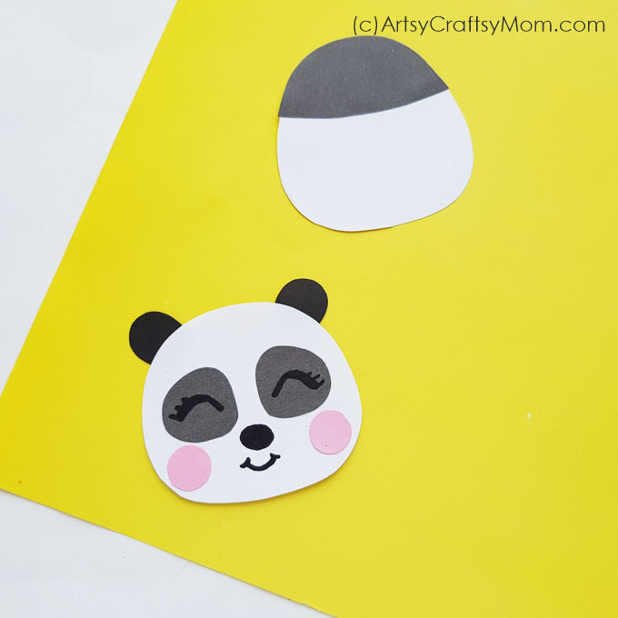 Aren't pandas the cutest? Now this panda hug bookmark will become your favorite way to mark your place in your latest read! Make them for your friends too!