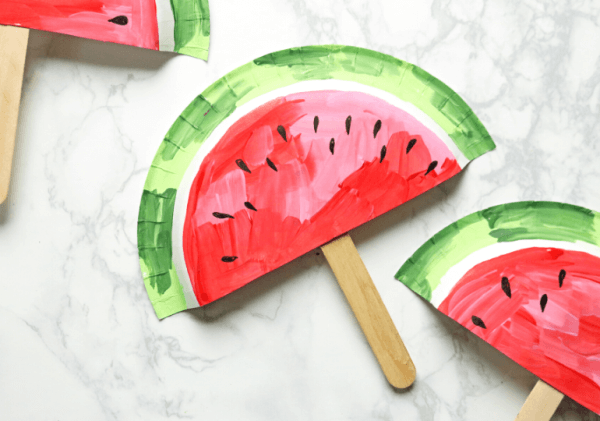 Enjoy the summer with a juicy watermelon and these Wonderful Watermelon Crafts for Summer! There's something here for all ages, so grab your supplies and begin!