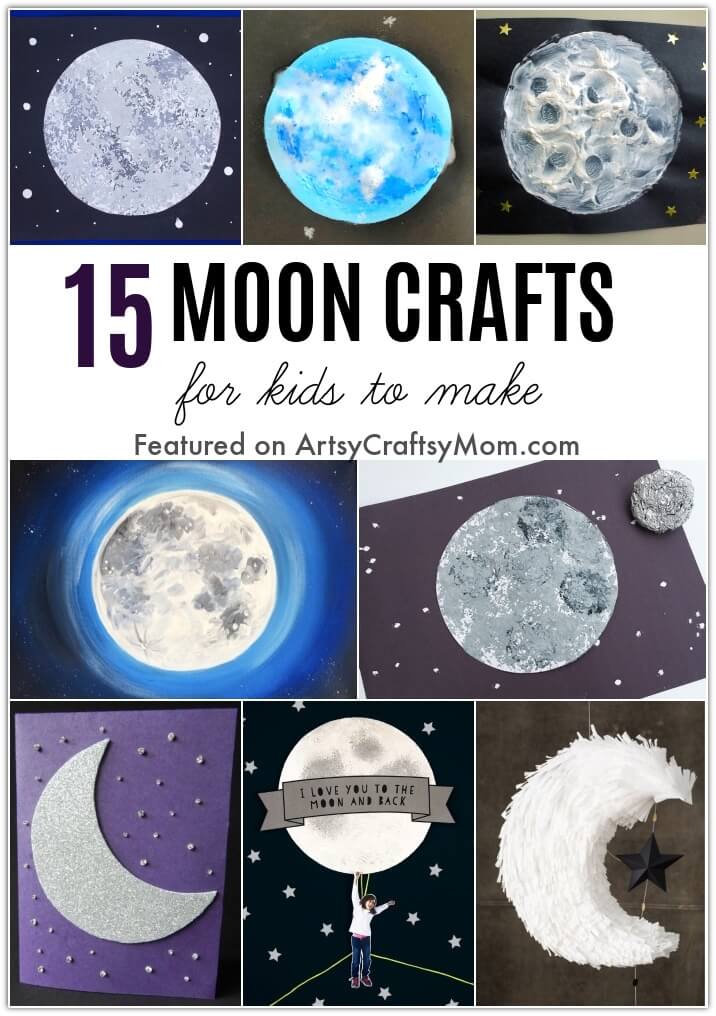 moon drawings for kids