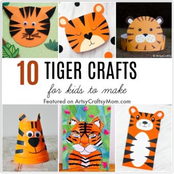 10 Terrific Tiger Crafts for Kids