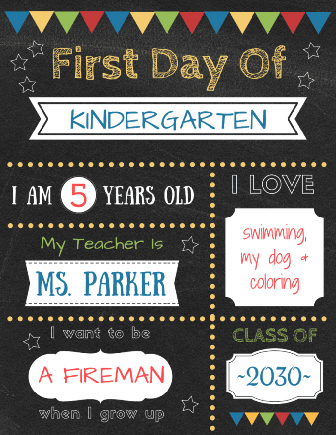 Make your first day memorable with these 10 First Day of School Printable Signs, all of which are FREE! Perfect for classroom learning or virtual classes.
