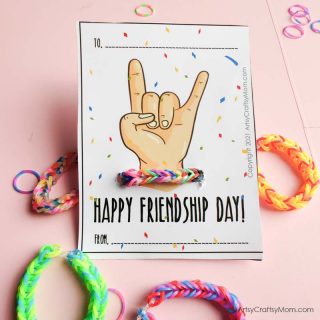 Printable Friendship Bracelet Cards - Artsy Craftsy Mom