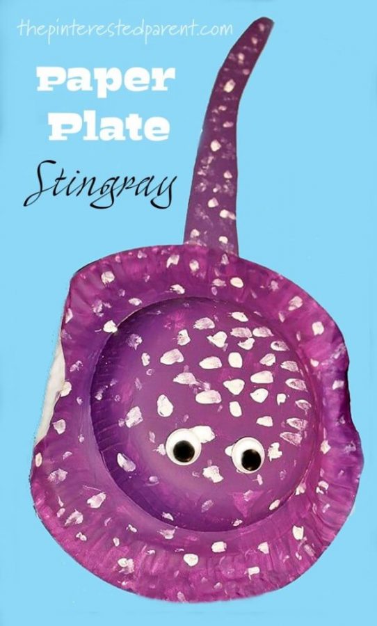 Paper Plate Stingray 1