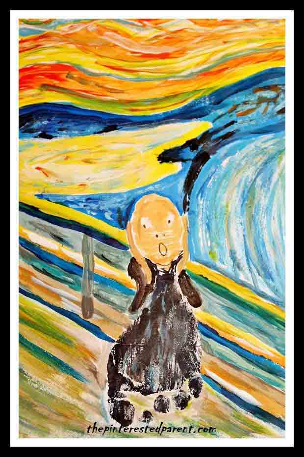 08 Edvard Munch Art Projects for Kids 1
