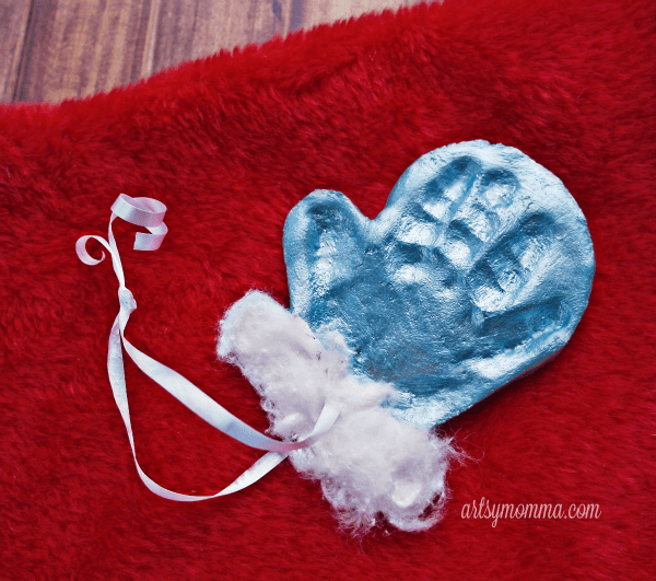 salt dough mitten ornament keepsake
