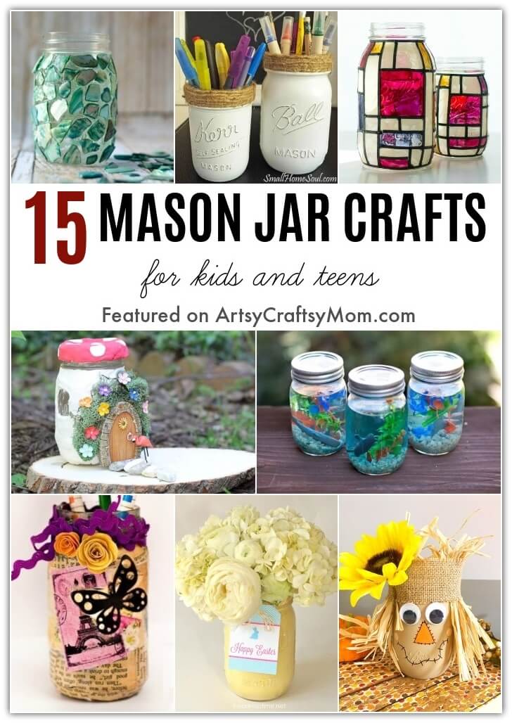 How To Paint Mason Jars - Love of Family & Home