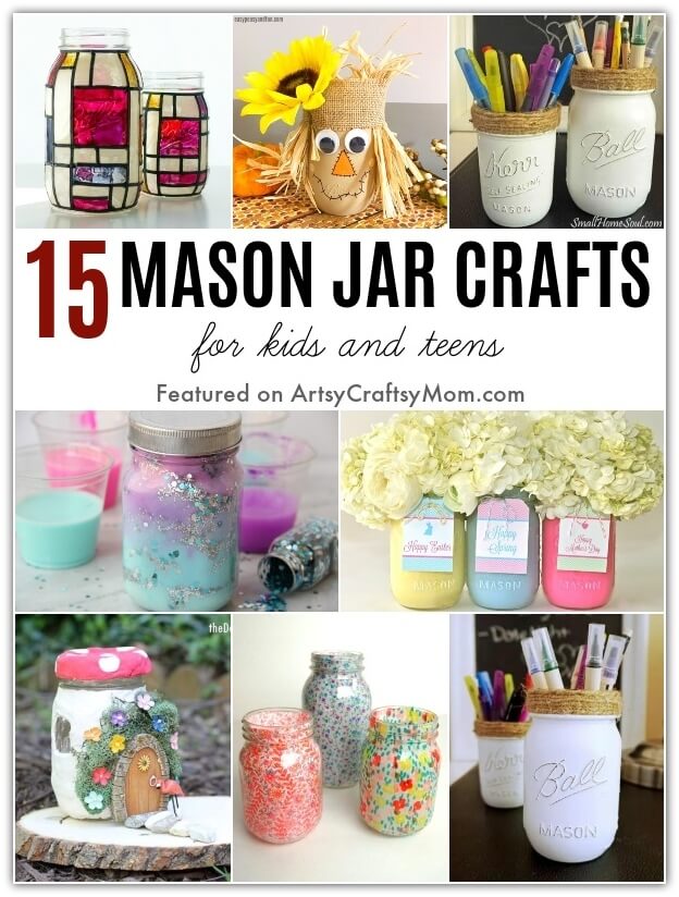 Check out our list of Mesmerizing Mason Jar Crafts that'll give you lots of ideas about how to upcycle those mason jars you have lying around!