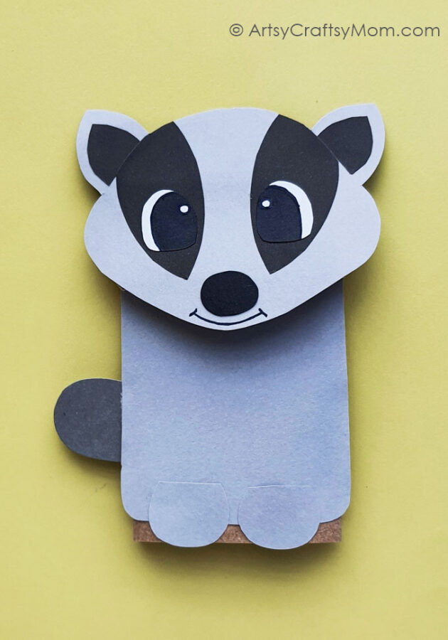 Love badgers? Then this adorable paper bag badger craft for kids is the perfect project for you to try this week! Great for learning about omnivores.