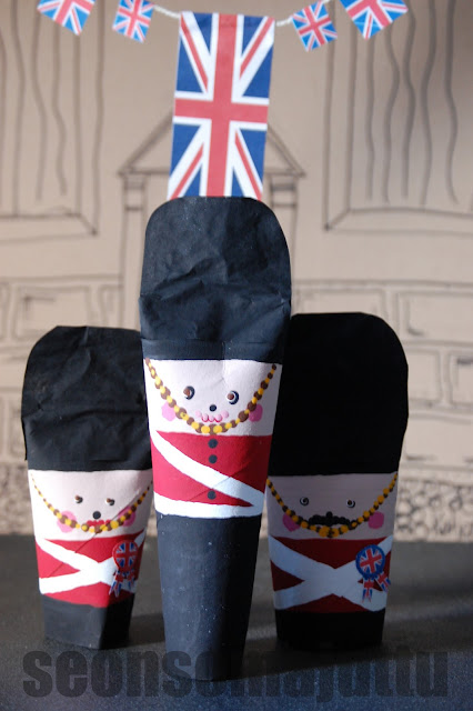 Celebrate the Queen's platinum jubilee with these pretty and 'propah' Platinum jubilee crafts! Includes crowns, soldiers and some fun masks!