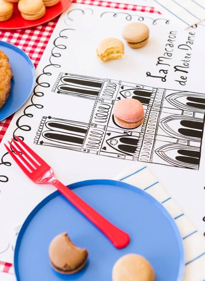 Check out these France crafts for kids on the occasion of France's France Fete de la Federation. Make sure to learn some French along the way!