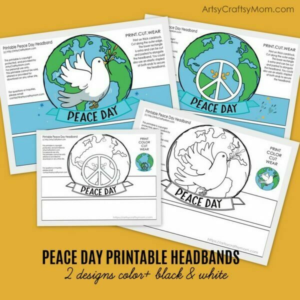 1 Peace Day Headbands