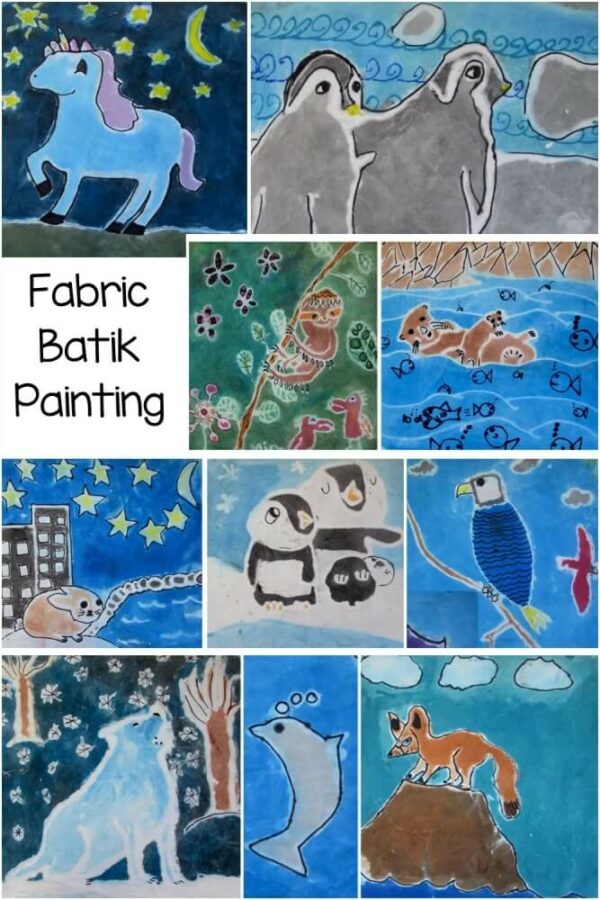 These Batik Art Projects for Kids will inspire you to learn more about the ancient Indonesian art form, while also creating your own custom art work!