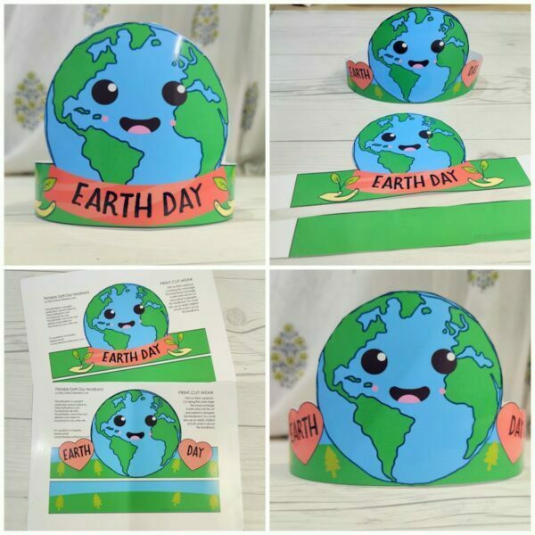 Earth day Paper Headband1