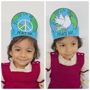 Printable Peace Day Paper Crowns