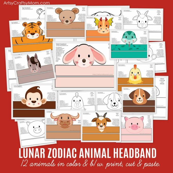 Chinese Zodiac Animal Headbands