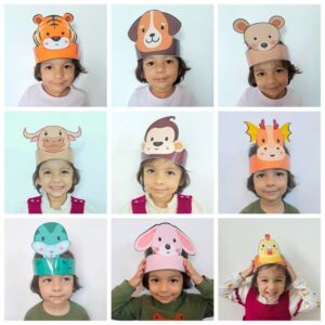 Chinese Zodiac Animal Headband Set
