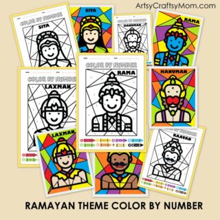 Ramayan Color By numbers
