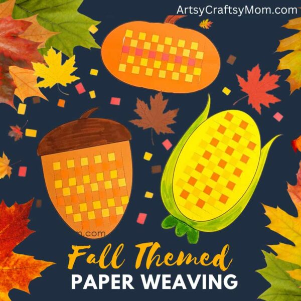 Fall Paper Weaving