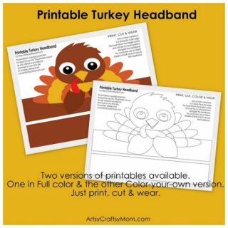 Thankful Turkey Headband