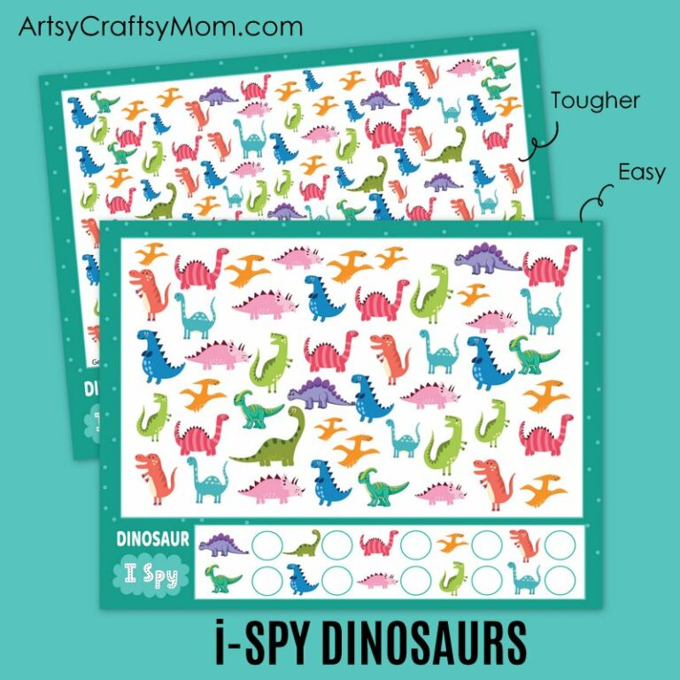 10 Bright and Colorful Printable ISpy Games for Kids