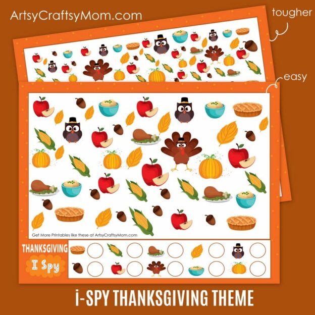 10 Bright and Colorful Printable ISpy Games for Kids